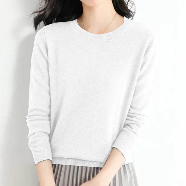 Women Sweater Pullover Elegant - Image 3