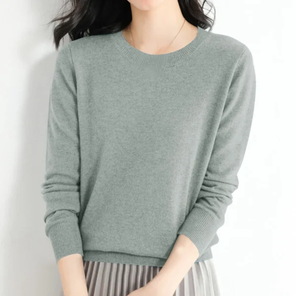 Women Sweater Pullover Elegant - Image 2